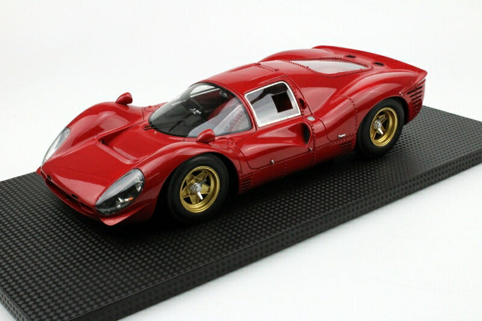 【予約】4月以降発売予定330 P4 Plain red /GP Replicas 1/18 ミニカー