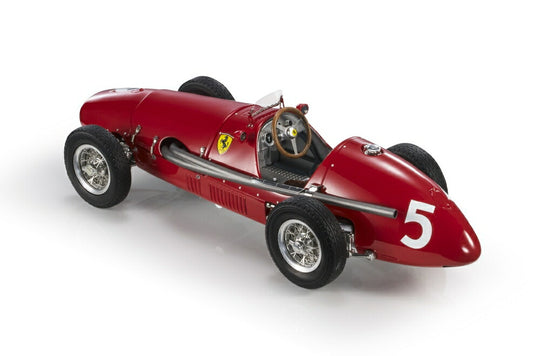 【予約】FERRARIフェラーリ F1 500 F2 SCUDERIA FERRARI N 5 WINNER BRITISH GP ALBERTO ASCARI 1953 WORLD CHAMPION - RED  /GP Replicas 1/18 ミニカー