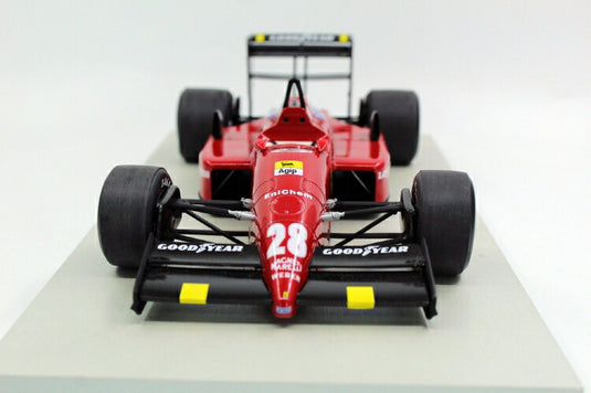 【予約】F1 87/88C Monaco GP 1987 Berger  / GP Replicas 1/18 ミニカー