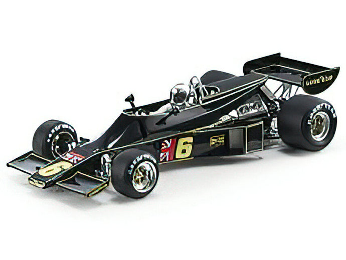 【予約】2023年発売予定LOTUS F1 77 JOHN PLAYER TEAM LOTUS N 6 BRAZILIAN GP (with pilot figure) 1976 MARIO ANDRETTI - JPS BLACK GOLD /GP Replicas 1/18ミニカー