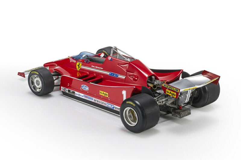 ギャラリービューアに画像をロードする, 【予約】12月以降発売予定FERRARIフェラーリ F1 126C N 1 SEASON 1980 JODY SCHECKTER  RED /GP Replicas 1/18 ミニカー
