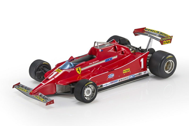 ギャラリービューアに画像をロードする, 【予約】12月以降発売予定FERRARIフェラーリ F1 126C N 1 SEASON 1980 JODY SCHECKTER  RED /GP Replicas 1/18 ミニカー
