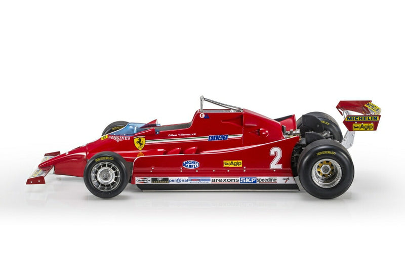 ギャラリービューアに画像をロードする, 【予約】12月以降発売予定FERRARIフェラーリ F1 126C N 2 SEASON 1980 GILLES VILLENEUVE  RED /GP Replicas 1/18 ミニカー
