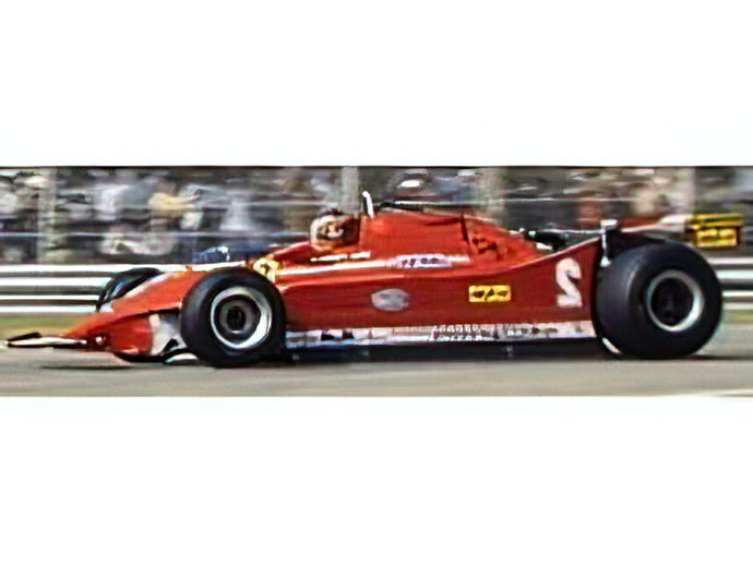 【予約】12月以降発売予定FERRARIフェラーリ - F1 126C N 2 SEASON  フィギュア付き 1980 GILLES VILLENEUVE - RED /GP Replicas 1/18 ミニカー