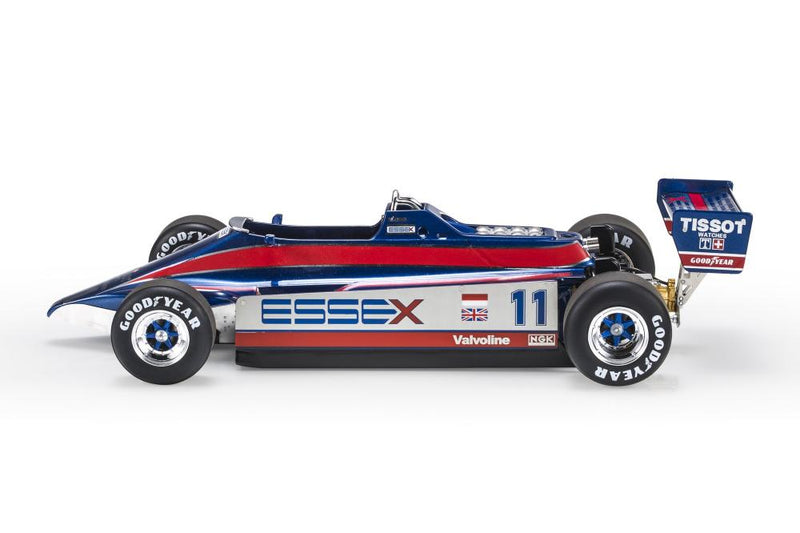 ギャラリービューアに画像をロードする, LOTUS - F1 81 ESSEX N 11 MARIO ANDRETTI 1980   BLUE MET RED /GP Replicas 1/18 ミニカー
