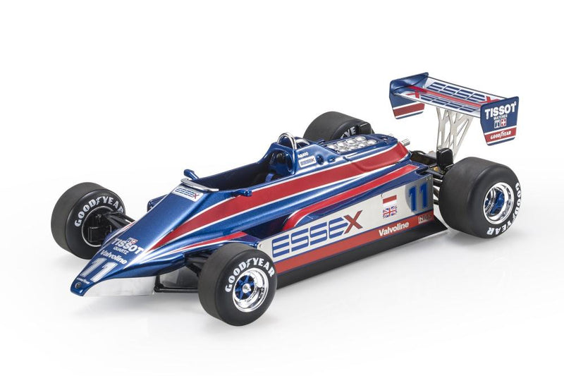 ギャラリービューアに画像をロードする, LOTUS - F1 81 ESSEX N 11 MARIO ANDRETTI 1980   BLUE MET RED /GP Replicas 1/18 ミニカー
