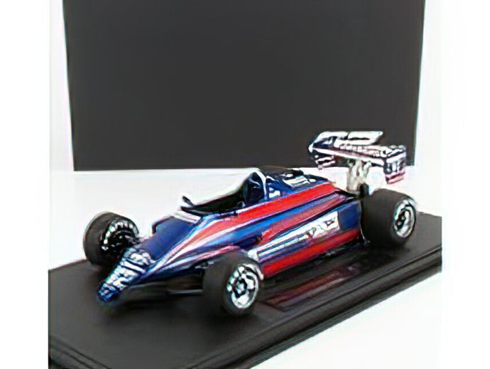 LOTUS - F1 81 ESSEX N 12 ELIO DE ANGELIS 1980 - CON VETRINA - WITH SHOWCASE - BLUE MET RED /GP Replicas 1/18ミニカー