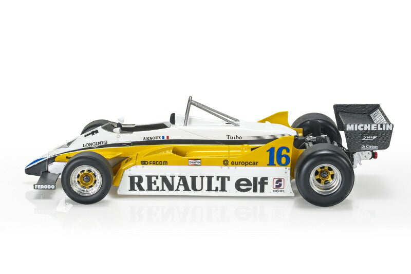 【予約】12月以降発売予定Renault RE 30B Turbo Arnoux /GPレプリカ 1/18 ミニカー