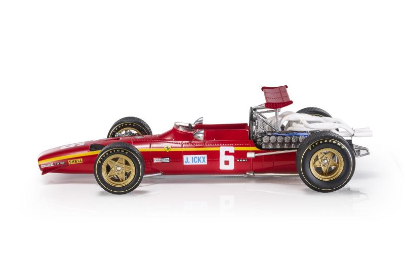 ギャラリービューアに画像をロードする, 【予約】2022年発売予定Ferrari 312 Ickx 1968 #6 /GP Replicas 1/18 ミニカー
