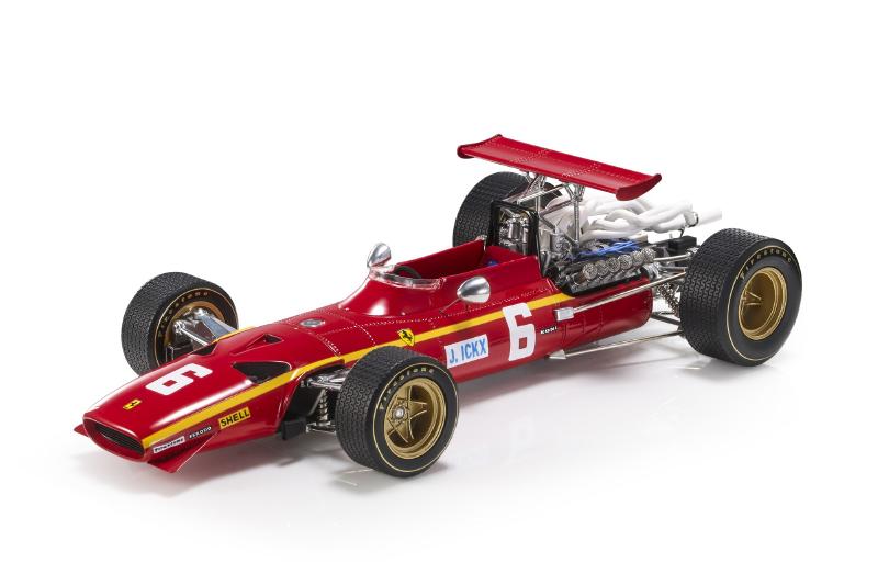 ギャラリービューアに画像をロードする, 【予約】2022年発売予定Ferrari 312 Ickx 1968 #6 /GP Replicas 1/18 ミニカー
