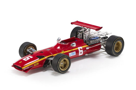 【予約】2022年発売予定Ferrari 312 Ickx 1968 #6 /GP Replicas 1/18 ミニカー