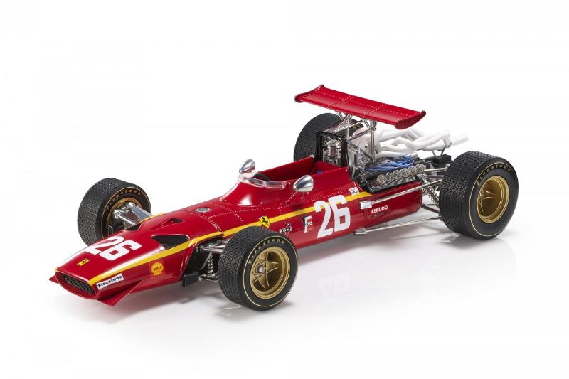 ギャラリービューアに画像をロードする, 【予約】2022年発売予定Ferrari 312 Ickx 1968 #26 /GP Replicas 1/18 ミニカー
