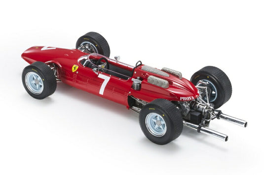 【予約】2025年発売予定FERRARI - F1 158 SCUDERIA FERRARI N 7 WINNER NURBURGRING GP JOHN SURTEES 1964 WORLD CHAMPION - CON VETRINA - WITH SHOWCASE - RED   /GP Replicas 1/18 ミニカー