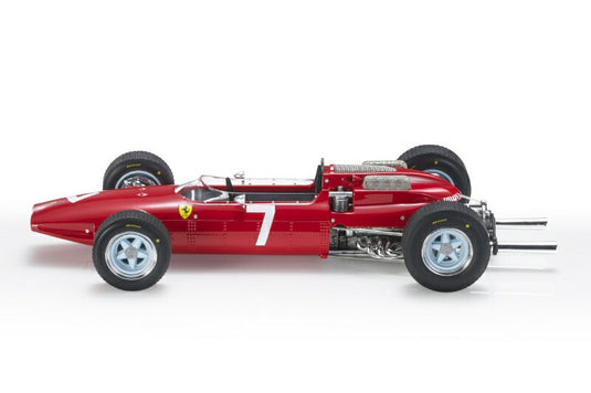 【予約】2025年発売予定FERRARI - F1 158 SCUDERIA FERRARI N 7 WINNER NURBURGRING GP JOHN SURTEES 1964 WORLD CHAMPION - CON VETRINA - WITH SHOWCASE - RED   /GP Replicas 1/18 ミニカー