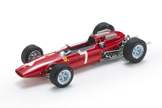 【予約】2025年発売予定FERRARI - F1 158 SCUDERIA FERRARI N 7 WINNER NURBURGRING GP JOHN SURTEES 1964 WORLD CHAMPION - CON VETRINA - WITH SHOWCASE - RED   /GP Replicas 1/18 ミニカー