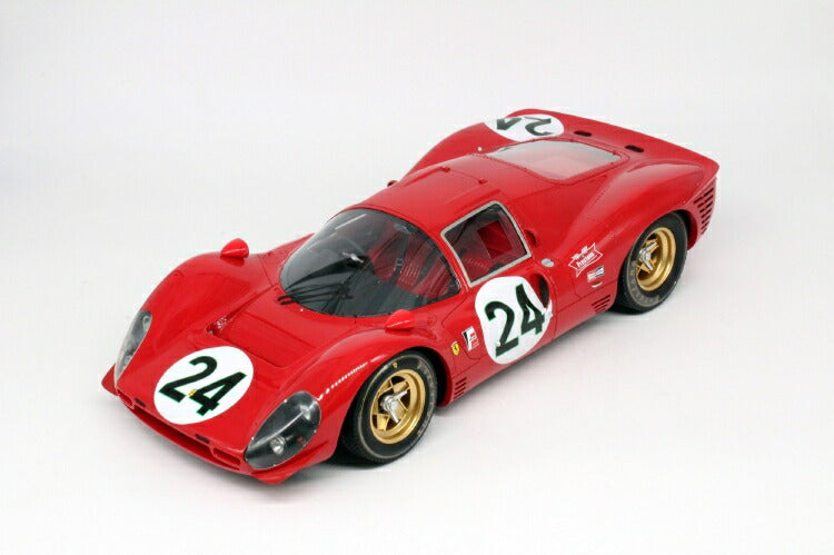 ギャラリービューアに画像をロードする, 330 P4 n856 SEFAC N 24 2nd 24h DAYTONA 1967 LUDOVICO SCARFIOTTI - MIKE PARKES /GPレプリカ 1/12 ミニカー
