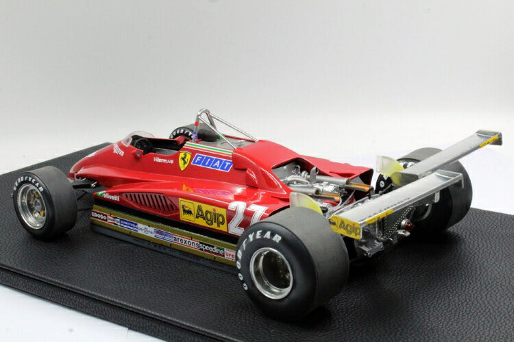 ギャラリービューアに画像をロードする, F1 126C2 N 27 LONG BEACH GP 1982 GILLES VILLENEUVEヴィルヌーヴ /GPレプリカ 1/12 ミニカー
