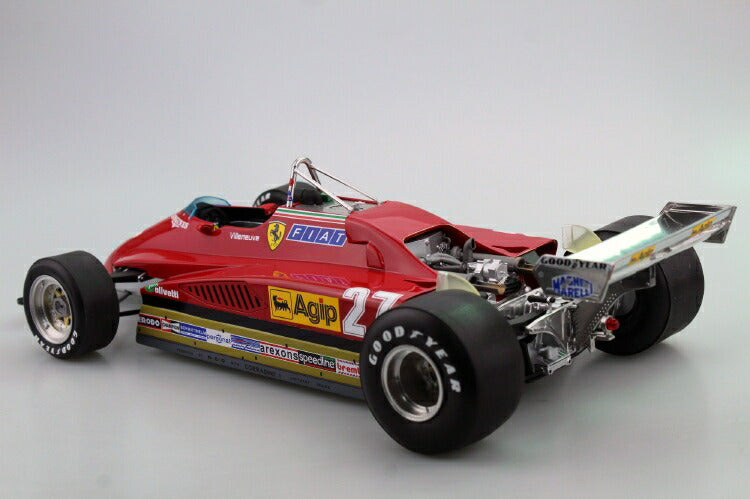 ギャラリービューアに画像をロードする, Ferrariフェラーリ 126 C2 1982 GP Zolder Villeneuve  / GP Replicas 1/12 ミニカー
