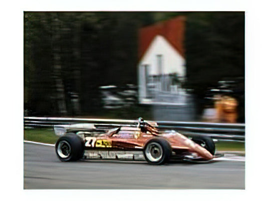 【予約】12月以降発売予定FERRARIフェラーリ - F1 126C2 N 27 BELGIUM ZOLDER GP - LAST QUALIFICATION -  フィギュア付き 1982 GILLES VILLENEUVE - RED /GP Replicas 1/12 ミニカー