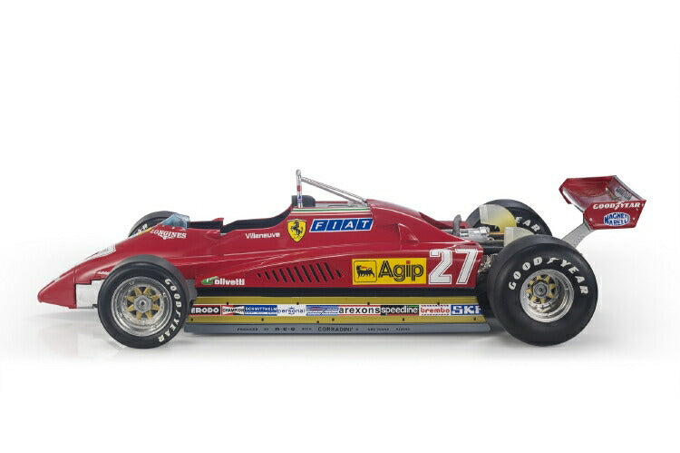 ギャラリービューアに画像をロードする, 【予約】2020年4月以降発売予定Ferrariフェラーリ 126 C2 1982 GP Italy Villeneuve / GP Replicas 1/12 ミニカー

