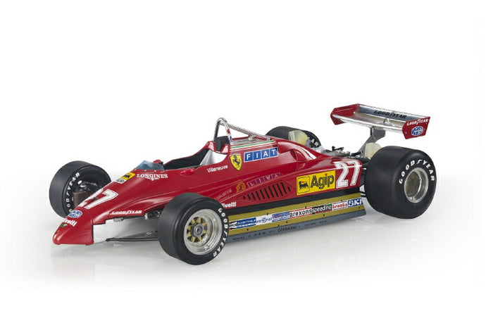 【予約】2020年4月以降発売予定Ferrariフェラーリ 126 C2 1982 GP Italy Villeneuve / GP Replicas 1/12 ミニカー