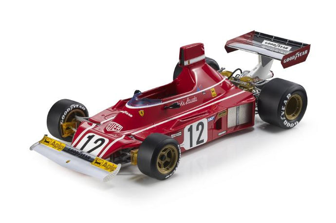 【予約】12月以降発売予定Ferrari 312 B3 Lauda 1974 #12 スペインGP GP Replicas   1/12 ミニカー