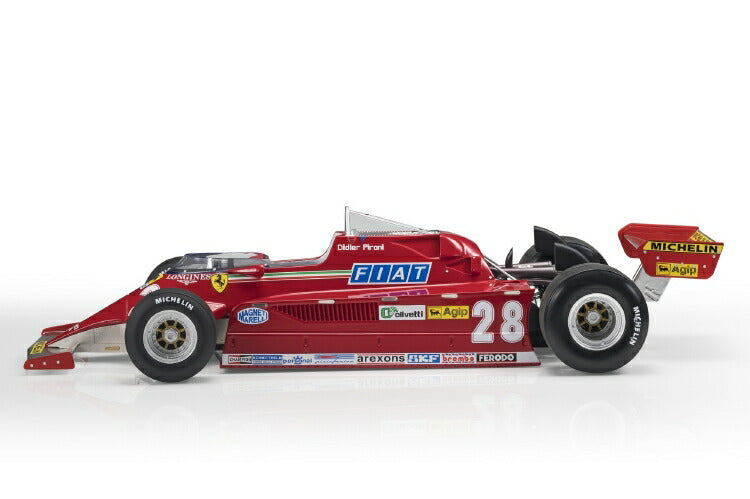 ギャラリービューアに画像をロードする, 【予約】11月以降発売予定FERRARIフェラーリ F1 126CK N 28 SEASON 1981 D.PIRONI /GP Replicas 1/12 ミニカー
