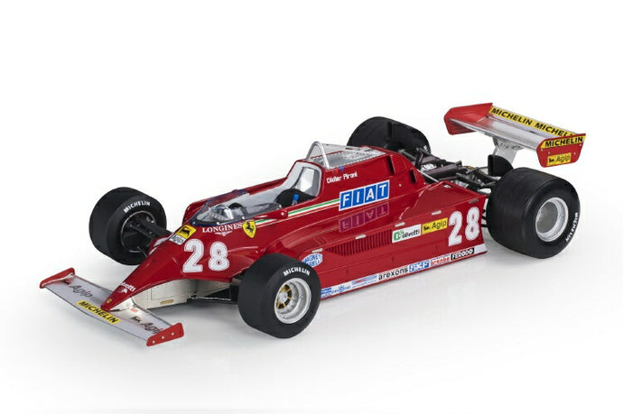 【予約】11月以降発売予定FERRARIフェラーリ F1 126CK N 28 SEASON 1981 D.PIRONI /GP Replicas 1/12 ミニカー