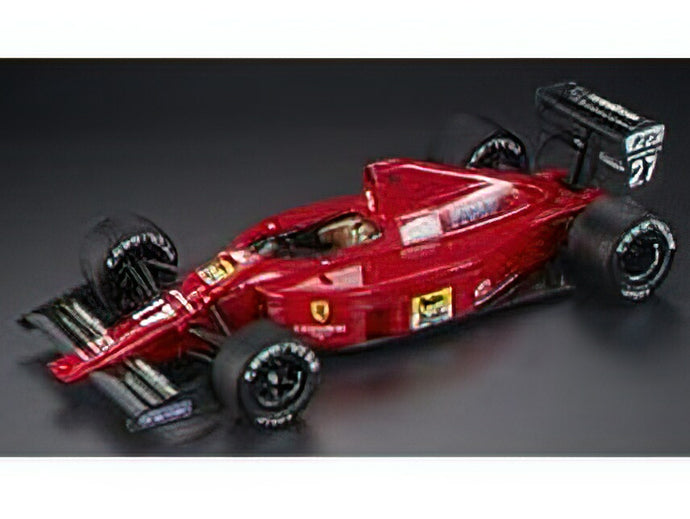 【予約】2023年発売予定FERRARI - F1 640 F1-89 N 27 2nd FRENCH GP 1989 N.MANSELL - RED /GP Replicas 1/12ミニカー