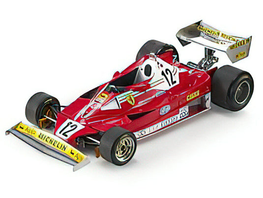 【予約】11月以降発売予定FERRARI F1 312T2 SCUDERIA FERRARI SEFAC TEAM N 12 7th ARGENTINA GP 1978 GILLES VILLENEUVE - RED /GP Replicas 1/12ミニカー