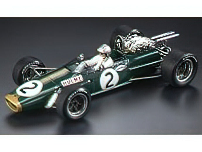 【予約】2023年発売予定BRABHAM - F1 BT24 REPCO N 2 3rd MEXICO GP DENIS HULME フィギュア付き 1967 WORLD CHAMPION - CON VETRINA  GREEN GOLD /GP Replicas 1/18ミニカー