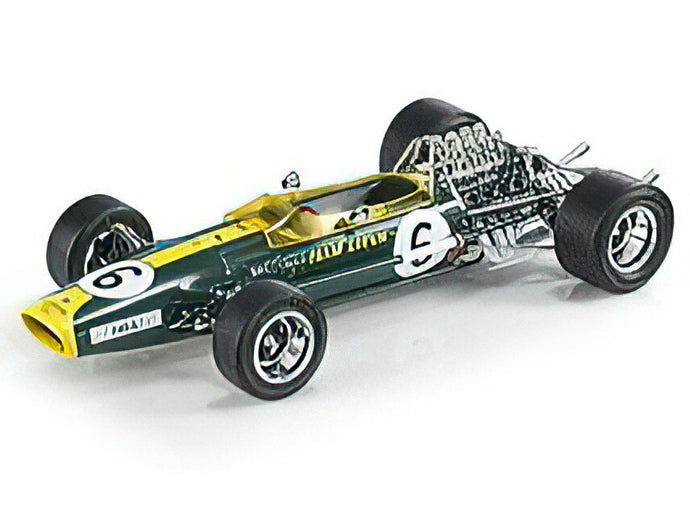 【予約】2023年発売予定LOTUS F1 49 N 6 POLE POSITION AND 2nd USA GP 1967 GRAHAM HILL - GREEN YELLOW /GP Replicas 1/18ミニカー