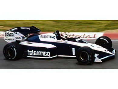 【予約】BRABHAM F1 BT53 パルマラット #1 カナダGP優勝 1984 ネルソン・ピケ ホワイト/ブルー / GP Replicas 1/18 ミニカー