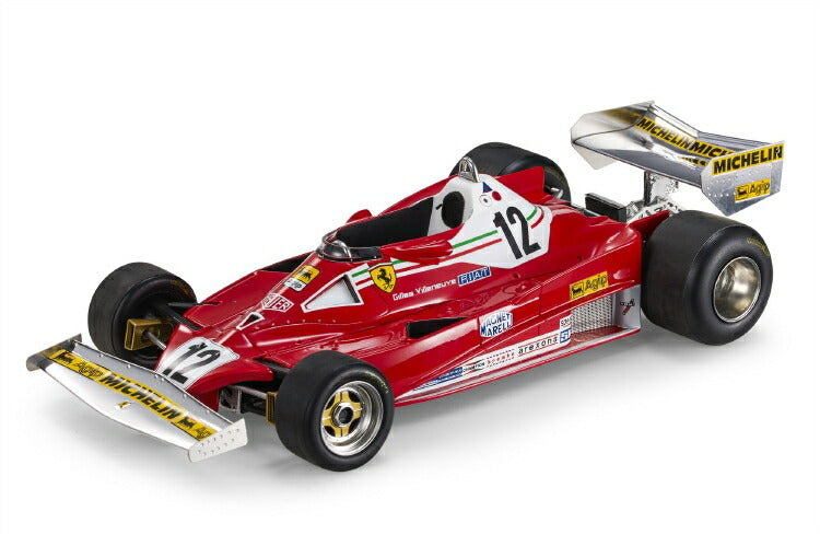 ギャラリービューアに画像をロードする, 【予約】2021年1月以降発売予定Ferrari 312 T2 1978 Villeneuve  /GP Replicas 1/18ミニカー
