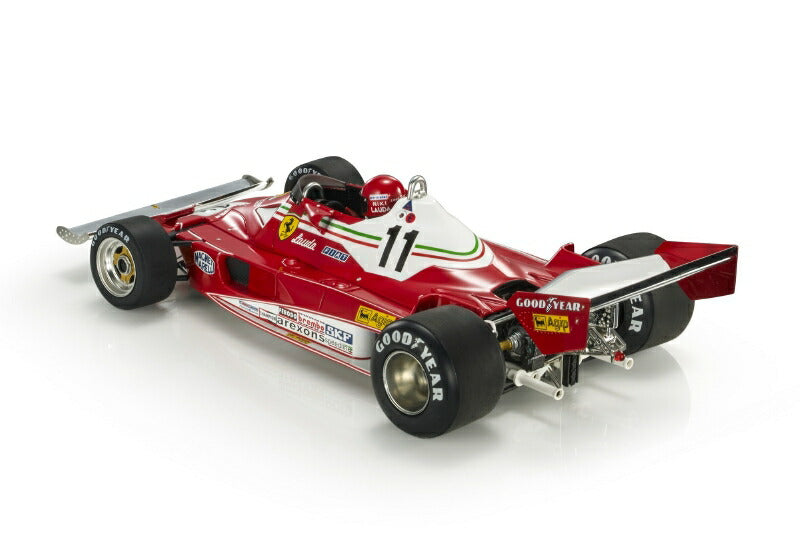 ギャラリービューアに画像をロードする, 【予約】10月以降発売予定Ferrariフェラーリ 312 T2 1977 Lauda #11 Monaco GP フィギュア付き /GP Replicas 1/18 ミニカー

