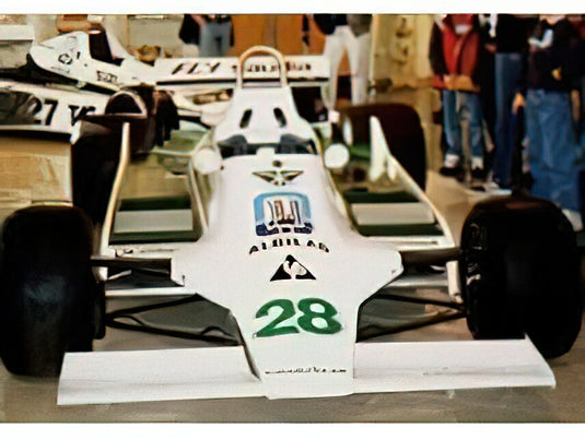 【予約】9月以降発売予定WILLIAMS  F1 FW07 FORD N 28 WINNER BRITISH GP 1979 CLAY REGAZZONI - WHITE/GP Replicas 1/18ミニカー