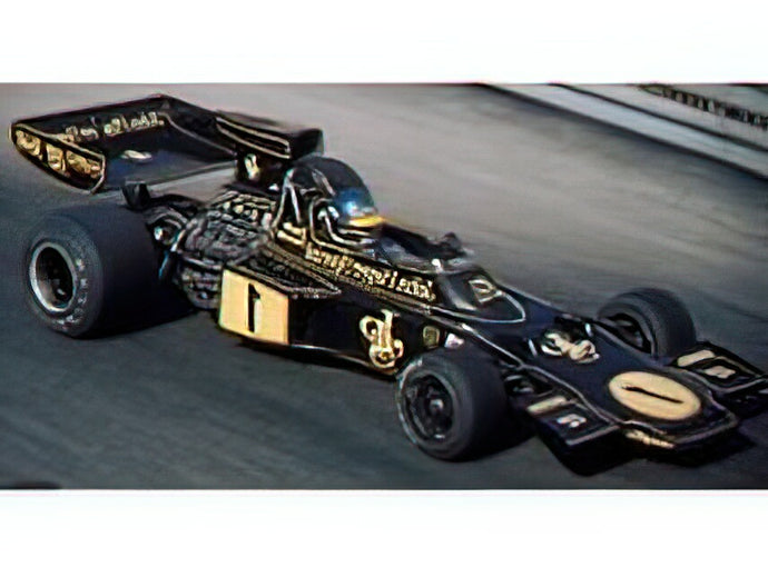 【予約】12月以降発売予定LOTUS - F1 72E TEAM LOTUS JPS N 1 WINNER MONACO GP 1974 RONNIE PETERSON - BLACK GOLD /GP Replicas 1/18 ミニカー