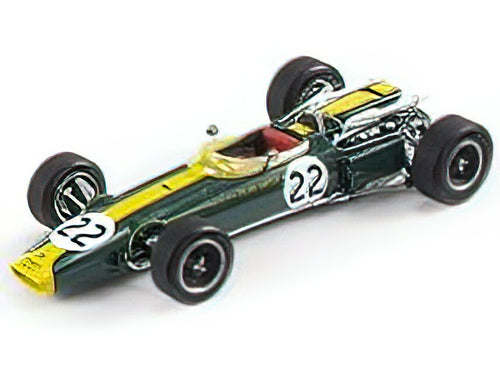 【予約】LOTUS - F1 43 SCUDERIA LOTUS TEAM N 22 MONZA GP ITALY 1966 JIM CLARK - BRITISH RACING GREEN /GP Replicas 1/18ミニカー