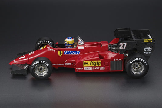 【予約】12月以降発売予定FERRARIフェラーリ F1 126C4M N 27 2nd MONZA ITALY GP 1984 MICHELE ALBORETO フィギュア付き /GP Replicas 1/18 ミニカー