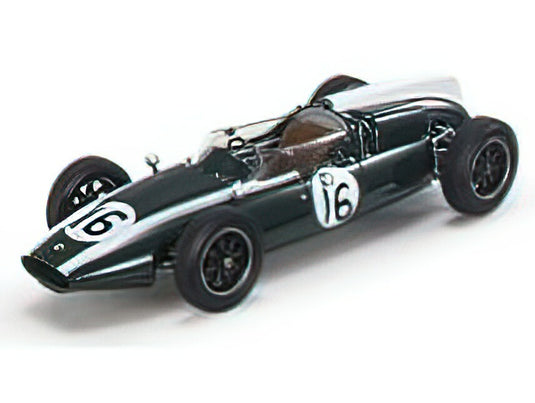 【予約】2025年発売予定COOPER - F1 T53 N 16 POLE POSITION FASTEST LAP WINNER FRENCH GP WORLD CHAMPION 1960 JACK BRABHAM - GREEN /GP Replicas 1/18ミニカー