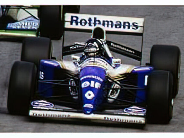 【予約】12月以降発売予定WILLIAMS - F1 FW16 TEAM ROTHMANS RENAULT N 0 2nd BRAZILIAN GP (with pilot figure) 1994 DAMON HILL - BLUE WHITE /GP Replicas 1/18 ミニカー