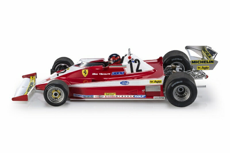 ギャラリービューアに画像をロードする, Ferrari 312 T3 Villeneuve #12 1978 ドライバーフィギュア付き /GP Replicas 1/18 ミニカー

