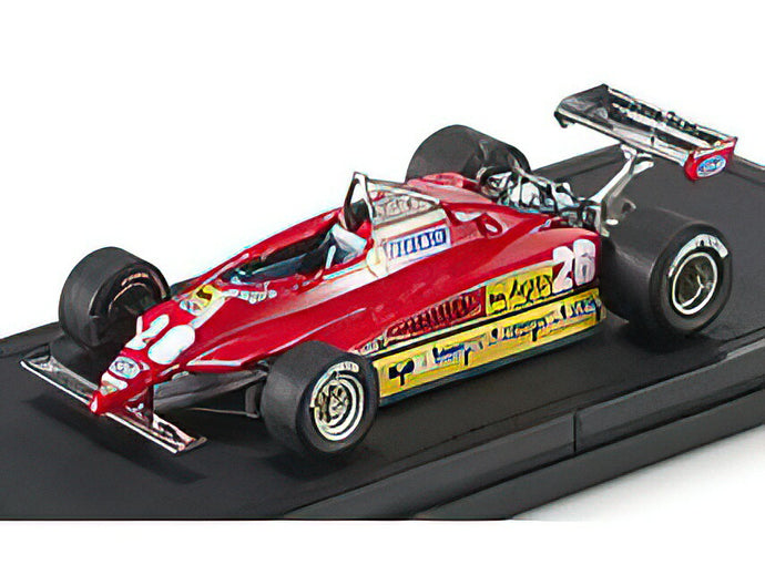 FERRARI F1 126 C2 N 28 SEASON 1982 DIDIER PIRONI - RED /GP Replicas 1/43ミニカー