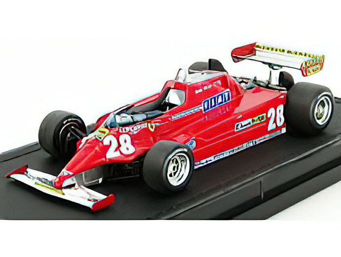 FERRARI F1 126CK TURBO N 28 SEASON 1981 D.PIRONI - RED /GP Replicas 1/43ミニカー