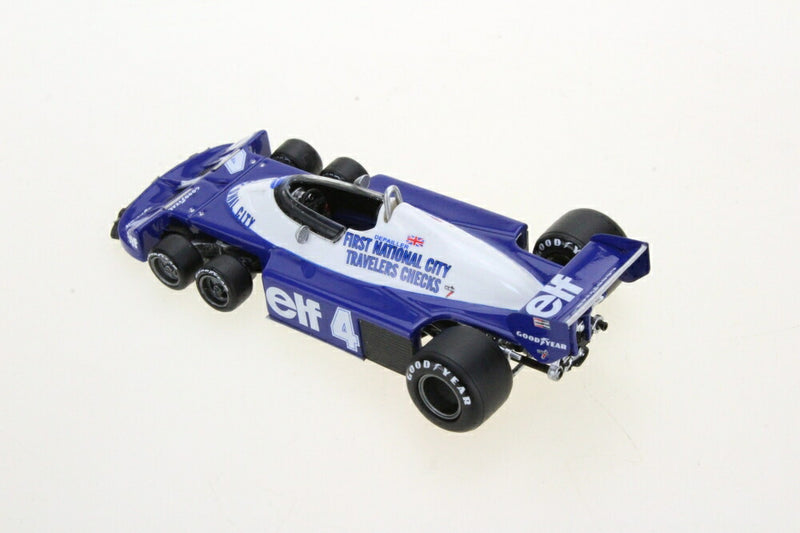 ギャラリービューアに画像をロードする, TYRRELL - F1 P34/2 ELF FORD SIX WHEELS N 4 SEASON GP 1977 P.DEPAILLER - BLUE WHITE /GP Replicas 1/43 ミニカー
