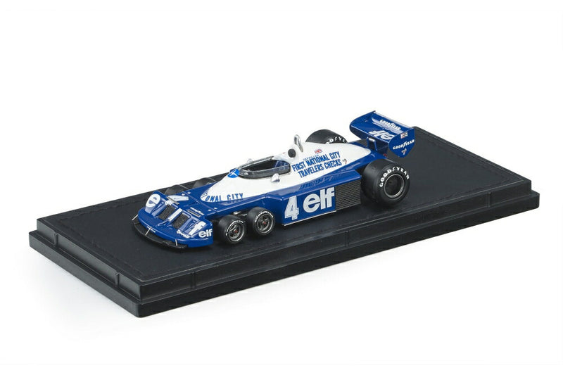ギャラリービューアに画像をロードする, TYRRELL - F1 P34/2 ELF FORD SIX WHEELS N 4 SEASON GP 1977 P.DEPAILLER - BLUE WHITE /GP Replicas 1/43 ミニカー
