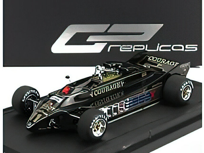 LOTUS F1 88B COURAGE ESSEX N 11 SEASON 1981 ELIO DE ANGELIS - BLACK /GP Replicas 1/43ミニカー