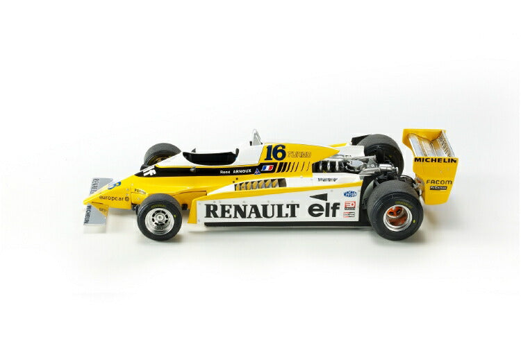 【予約】12月以降発売予定Renault RE20 Turbo Arnoux /GP Replicas 1/18 ミニカー