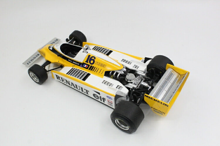 【予約】12月以降発売予定Renault RE20 Turbo Arnoux /GP Replicas 1/18 ミニカー