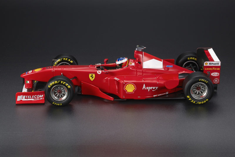 ギャラリービューアに画像をロードする, 【予約】12月以降発売予定FERRARIフェラーリ F1 F300 N 3 MONZA ITALY GP 1998 MICHAEL SCHUMACHER フィギュア付き /GP Replicas 1/18 ミニカー
